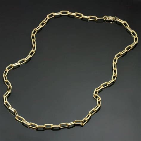 cartier mens gold chain|cartier men's gold chain necklaces.